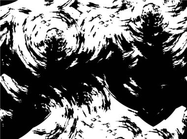 siyah ve beyaz desenli sıkıntılı arkaplan noktalar, noktalar, çizikler ve çizgiler.