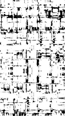 Siyah ve beyaz renklerde soyut grunge arkaplanı. vektör illüstrasyonu