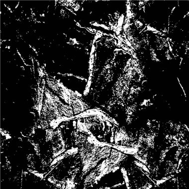 Soyut grunge gri koyu sıva duvar arkaplanı. Siyah beyaz boya sıçramış. Sanat, biçimlendirilmiş dokuma afişi, duvar kağıdı. Arkaplanda noktalar, çatlaklar, noktalar, fişler var. Tek renkli baskı