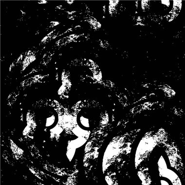 Soyut grunge gri koyu sıva duvar arkaplanı. Siyah beyaz boya sıçramış. Sanat, biçimlendirilmiş dokuma afişi, duvar kağıdı. Arkaplanda noktalar, çatlaklar, noktalar, fişler var. Tek renkli baskı