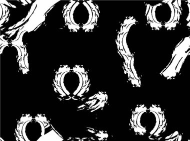 siyah ve beyaz grunge desenli, soyut arkaplan