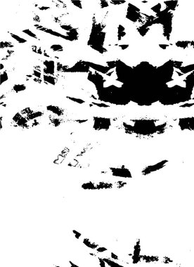 siyah ve beyaz grunge desenli, soyut arkaplan