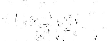 Grunge üst üste biniyor. Soyut siyah-beyaz vektör arkaplanı. Çatlak, leke ve noktalarda kirli desenli tek renkli klasik yüzey. Karanlık korku tarzında eski bir duvar.