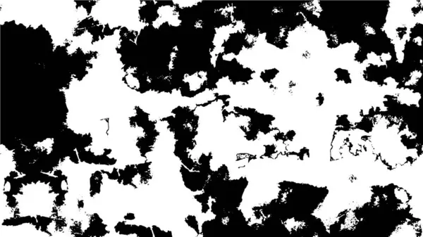 Zwart Witte Achtergrond Grunge Textuur Vector Illustratie — Stockvector