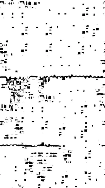 Ztrápená Textura Černá Bílá Textura Grunge Pozadí Vektorová Ilustrace Překrýt — Stockový vektor