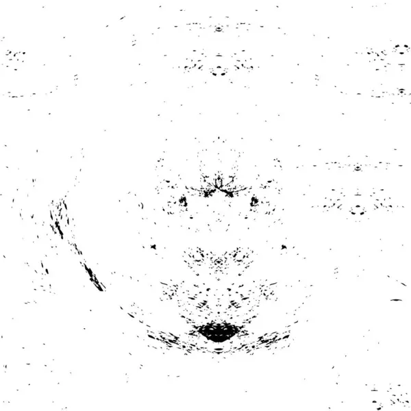 Verzweifelte Hintergrundtextur Schwarz Weiße Textur Abstrakter Hintergrund Abstrakte Illustration Vektor — Stockvektor