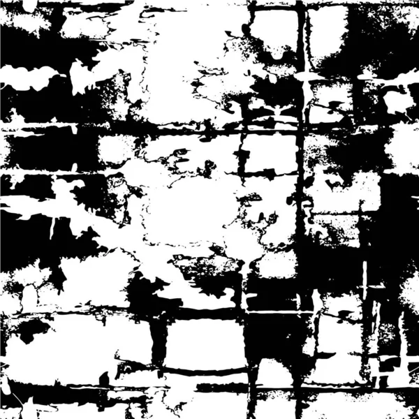 Gescheurde Overlay Textuur Gebarsten Beton Steen Asfalt Grunge Achtergrond Abstracte — Stockvector