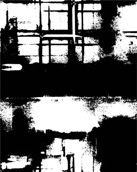 Patrón Abstracto Monocromo Para Diseño Decoración — Archivo Imágenes Vectoriales