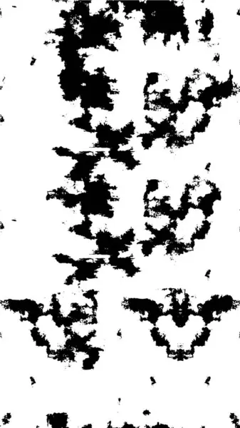Черно Белый Абстрактный Рисунок Оформления Декора — стоковый вектор