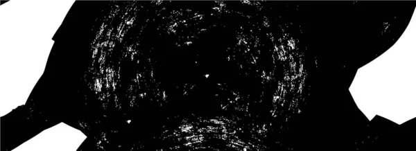 黑色笔触纹理 粗粒度的抽象手绘元素 — 图库矢量图片