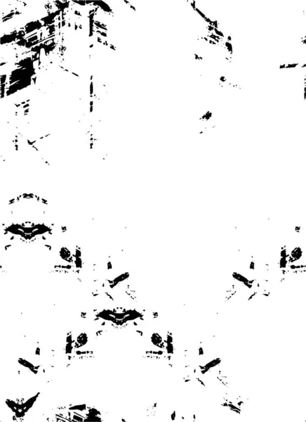 Тертая Текстура Бедствия Черный Грубый Фон — стоковый вектор