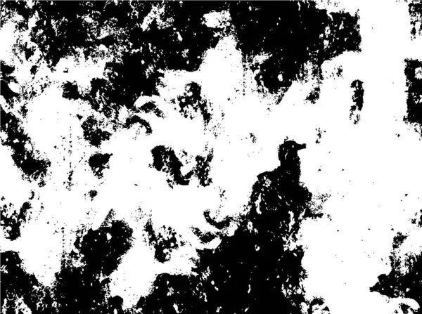 Elvont Grunge Textúra Fekete Fehér Színű Tapéta — Stock Vector