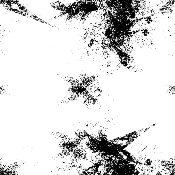 抽象的背景 磨擦纹理 黑色和白色纹理 — 图库矢量图片