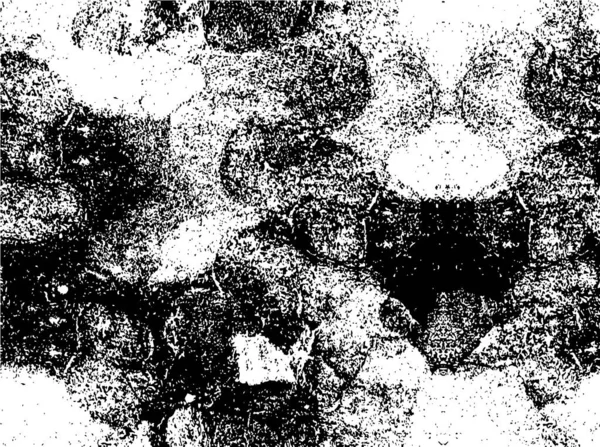 Накладываемая Текстура Старого Бетона Камня Асфальта Гранж Фон Абстрактная Полутоновая — стоковый вектор