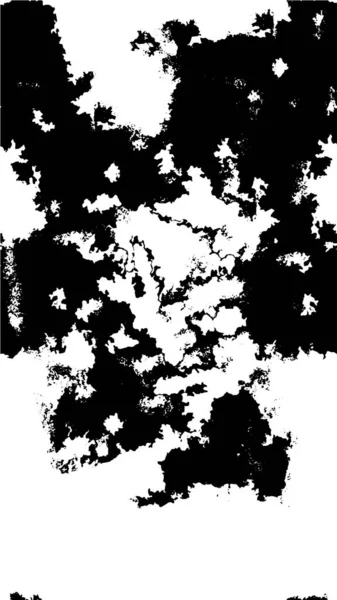 Тривожний Фон Чорним Біла Текстура Подряпинами Лініями Абстрактна Векторна Ілюстрація — стоковий вектор