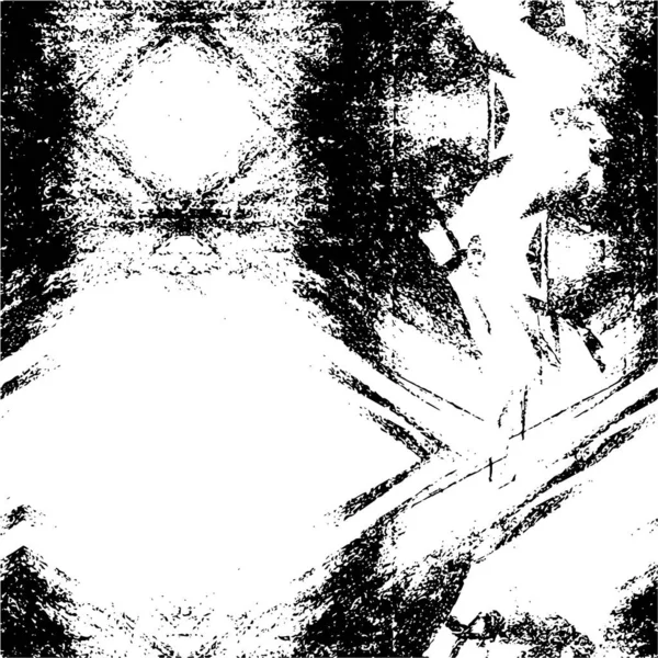 Mörk Grunge Geometriskt Mönster — Stock vektor