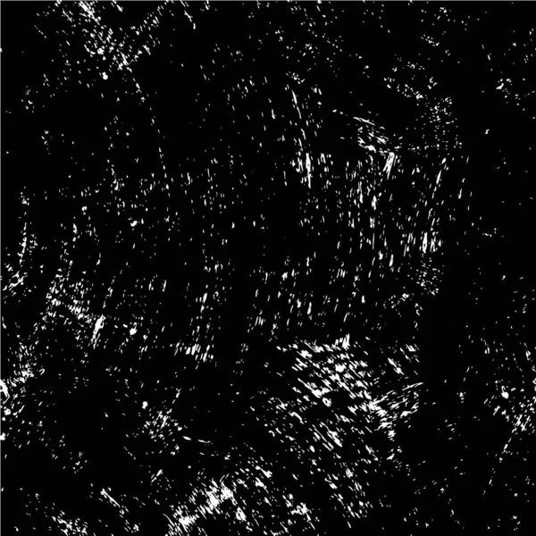 Тонкая Черно Белая Текстура Текстура Бедствия Грязный Шум Векторном Фоне — стоковый вектор