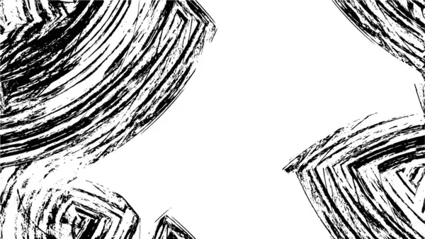Fond Texture Grunge Noir Blanc Illustration Abstraite — Image vectorielle
