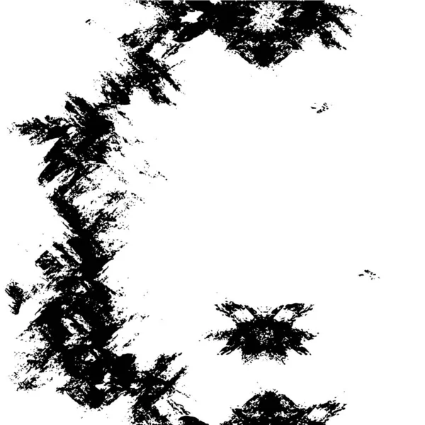 Grunge Fond Détresse Noir Blanc — Image vectorielle