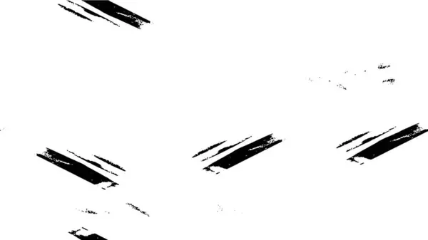 Svart Och Vitt Grunge Texturerat Mönster Abstrakt Bakgrund — Stock vektor