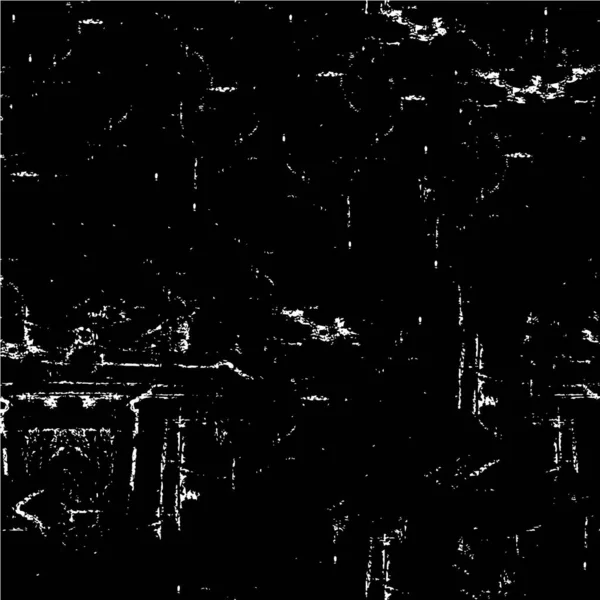 Siyah Beyaz Grunge Desenli Soyut Arkaplan — Stok Vektör