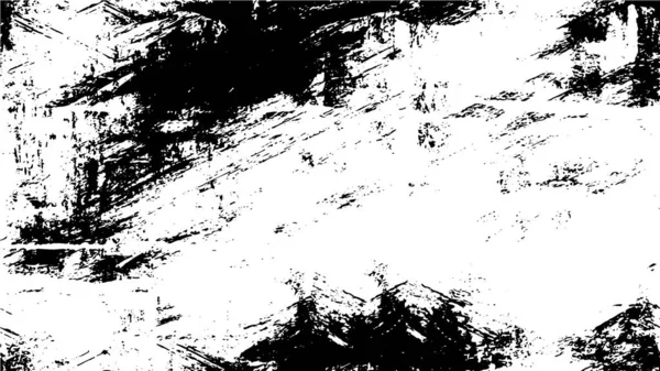 Preto Branco Grunge Texturizado Padrão Fundo Abstrato —  Vetores de Stock