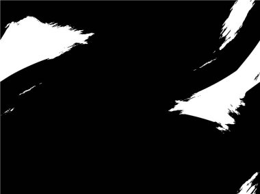 Grunge üst üste biniyor. Soyut siyah-beyaz vektör arkaplanı. Çatlak, leke ve noktalarda kirli desenli tek renkli klasik yüzey. Karanlık korku tarzında eski bir duvar.