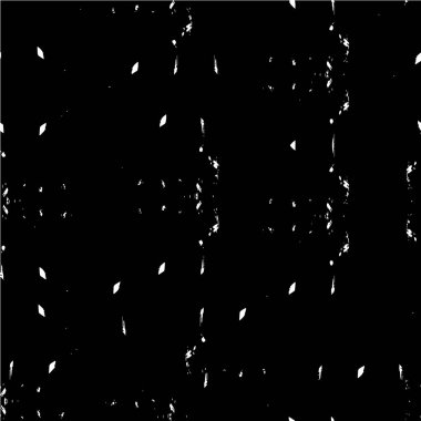 Grunge üst üste biniyor. Soyut siyah-beyaz vektör arkaplanı. Çatlak, leke ve noktalarda kirli desenli tek renkli klasik yüzey. Karanlık korku tarzında eski bir duvar.