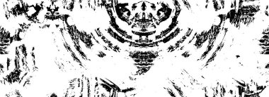 Duvar kağıdındaki kaba desenli boya, siyah ve beyaz desenli.