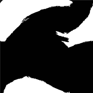 Kirli arkaplan, soyut monokrom yıpranmış duvar kağıdı.