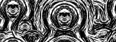 Kirli arkaplan, soyut monokrom yıpranmış duvar kağıdı.