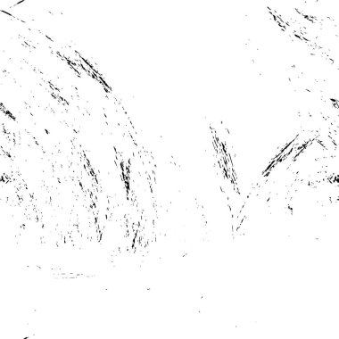 Siyah beyaz çizikler, soyut yıpranmış duvar kağıtlarıyla dolu sıkıntılı bir arka plan.