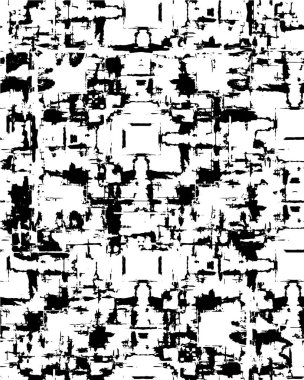 Sıkıntılı lekeler ve kirli arka planla yapılmış desen