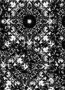 Sıkıntılı lekelerle yapılmış tek renkli desen