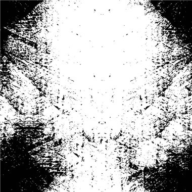 Tek renkli desenli ve grungy çizikli