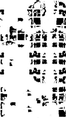 Çizik ve çiziklerle dolu siyah beyaz bir arka plan. Soyut vektör illüstrasyonu.                