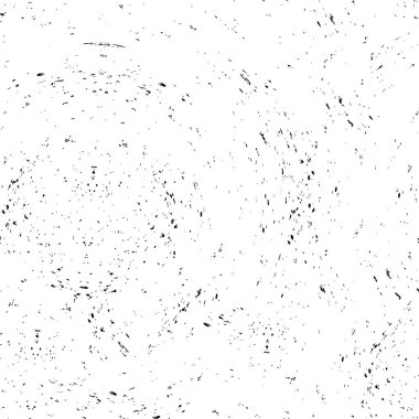 Çizik ve çiziklerle dolu siyah beyaz bir arka plan. Soyut vektör illüstrasyonu.                