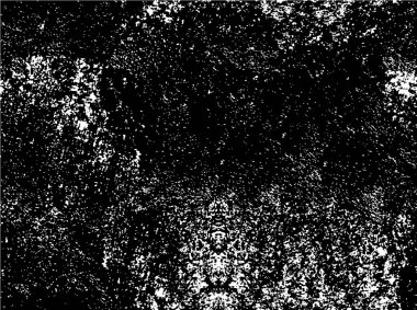 Çizik ve çiziklerle dolu siyah beyaz bir arka plan. Soyut vektör illüstrasyonu.                