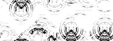 Çizik ve çiziklerle dolu siyah beyaz bir arka plan. Soyut vektör illüstrasyonu.                