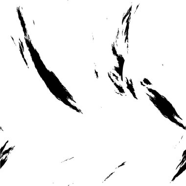 Çizik ve çiziklerle dolu siyah beyaz bir arka plan. Soyut vektör illüstrasyonu.                