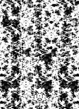 Soyut grunge arkaplanı. Monokrom dokusu. Siyah ve beyaz desenli arkaplan                      