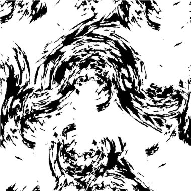 Soyut grunge arkaplanı. Monokrom dokusu. Siyah ve beyaz desenli arkaplan                      