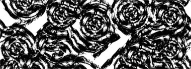 Soyut grunge arkaplanı. Monokrom dokusu. Siyah ve beyaz desenli arkaplan                      