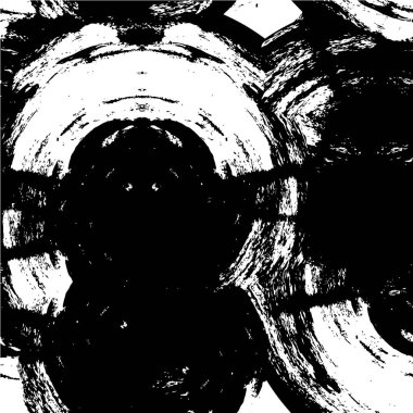 Soyut grunge arkaplanı. Monokrom dokusu. Siyah ve beyaz desenli arkaplan                      