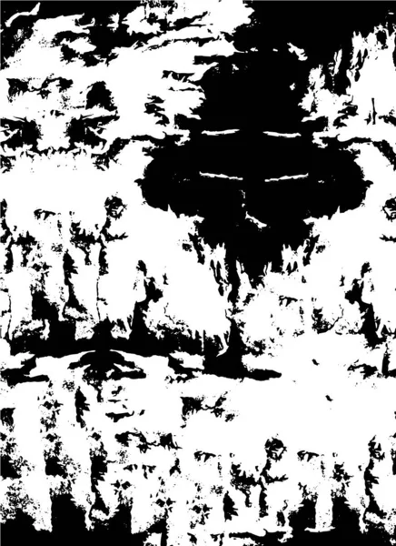 Грязьовий Художній Фон Плямами Чорно Білий Візерунок — стоковий вектор