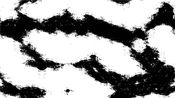 Grungy Umělecké Pozadí Šmouhami Černá Bílá Vzor — Stockový vektor