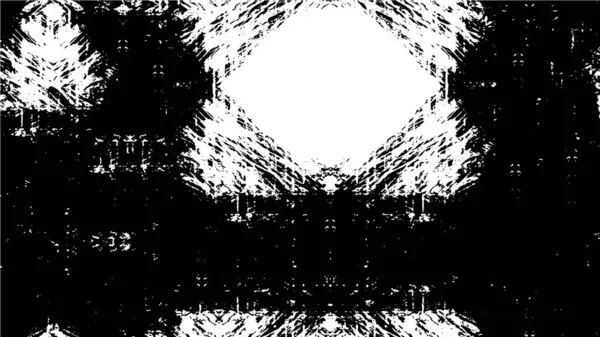 Grungy Καλλιτεχνικό Υπόβαθρο Μουτζούρες Μαύρο Και Άσπρο Μοτίβο — Διανυσματικό Αρχείο