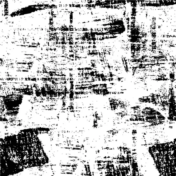 Фон Грубою Текстурованою Фарбою Поверхні Чорно Білий Візерунок — стоковий вектор