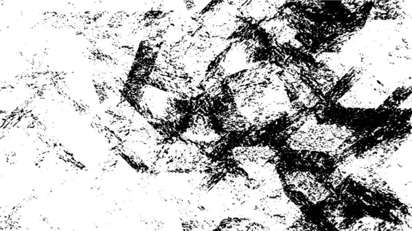 Фон Грубой Текстурой Краски Поверхности Черно Белый Узор — стоковый вектор