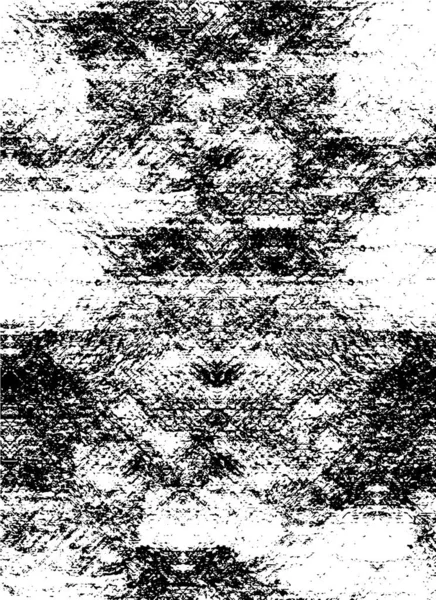 Шпалери Текстурованою Фарбою Поверхні Чорно Білий Візерунок — стоковий вектор
